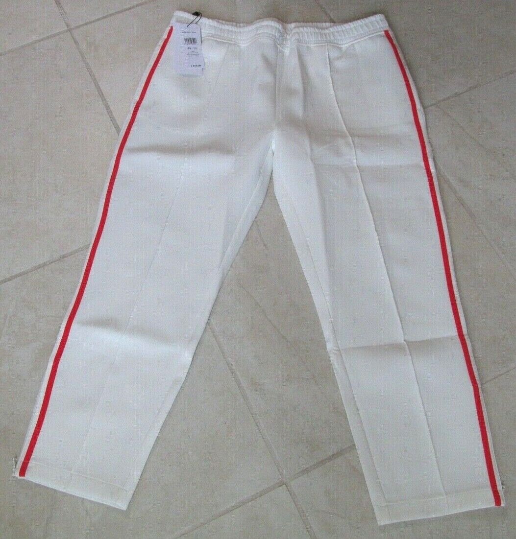 フィットネスボトムス LACOSTE Women Straight Pants XF0343 001 BIANCO WHITE Lacoste wide-leg Track Pants | White | FARFETCH
