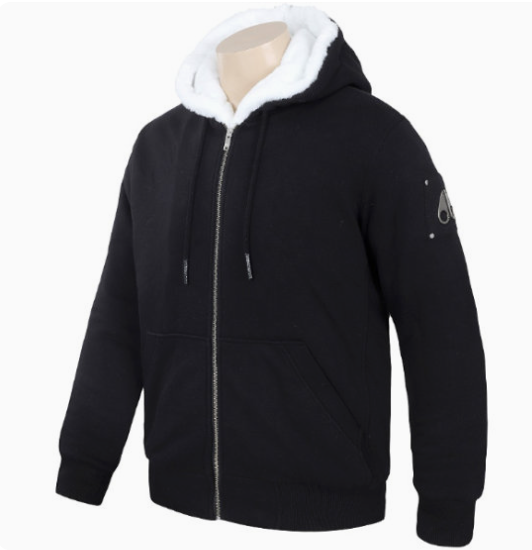 Moose Knuckles Classic Bunny Zip-Up Men's Hoodie BRAND NEW WITH TAGS