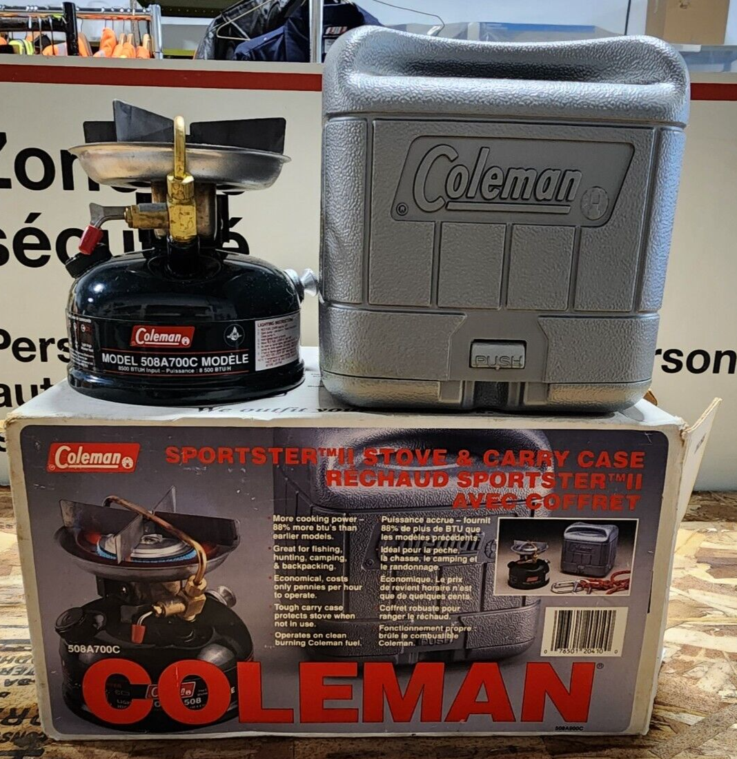 ビンテージ Coleman シングルバーナーコンロ 508モデル 1986年製 ビンテージ Coleman シングルバーナーコンロ 508モデル 1986年製