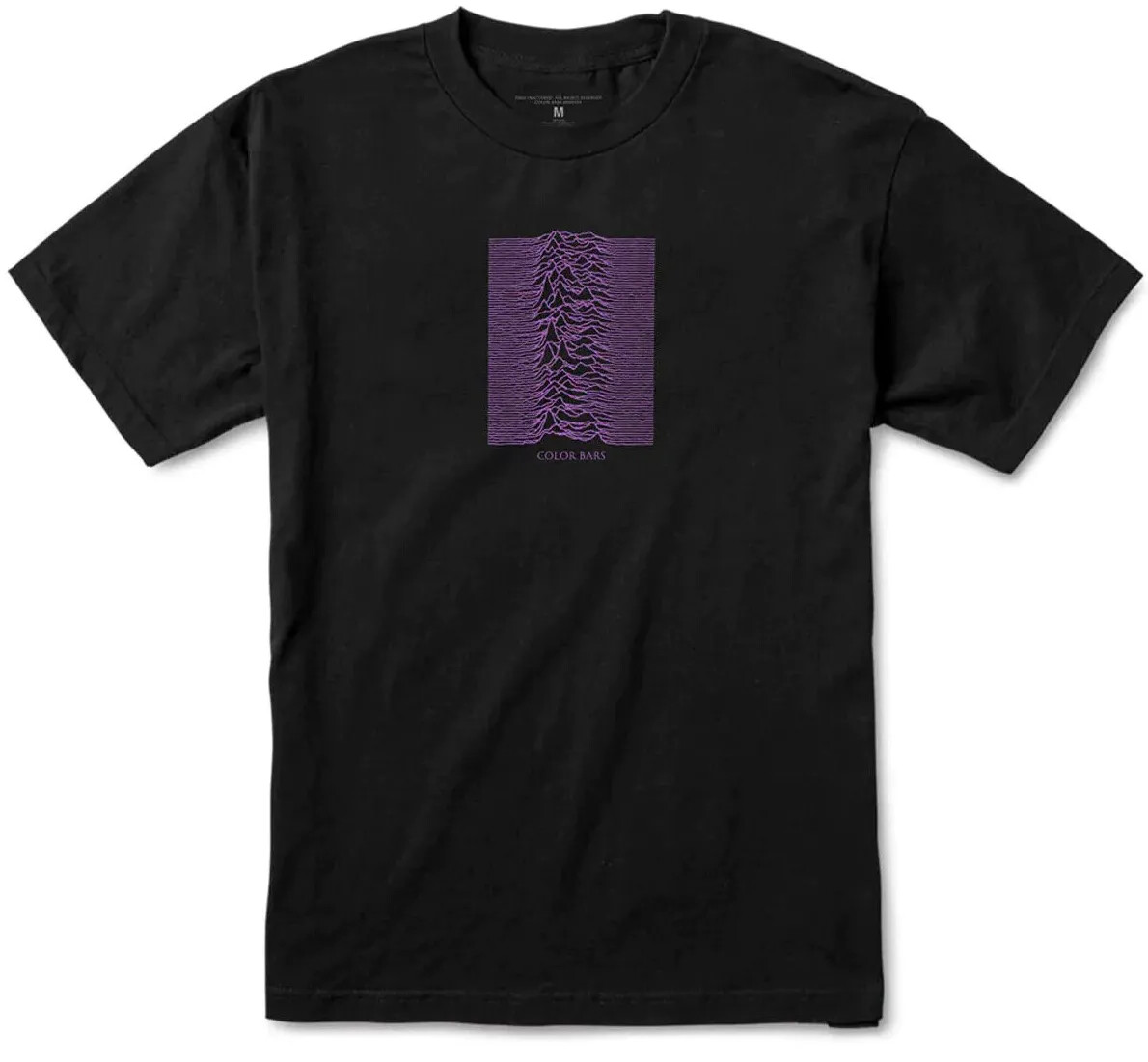 Joy Division 　　 ＋－ Color Bars x Joy Division Unknown Pleasures Grey T-Shirt