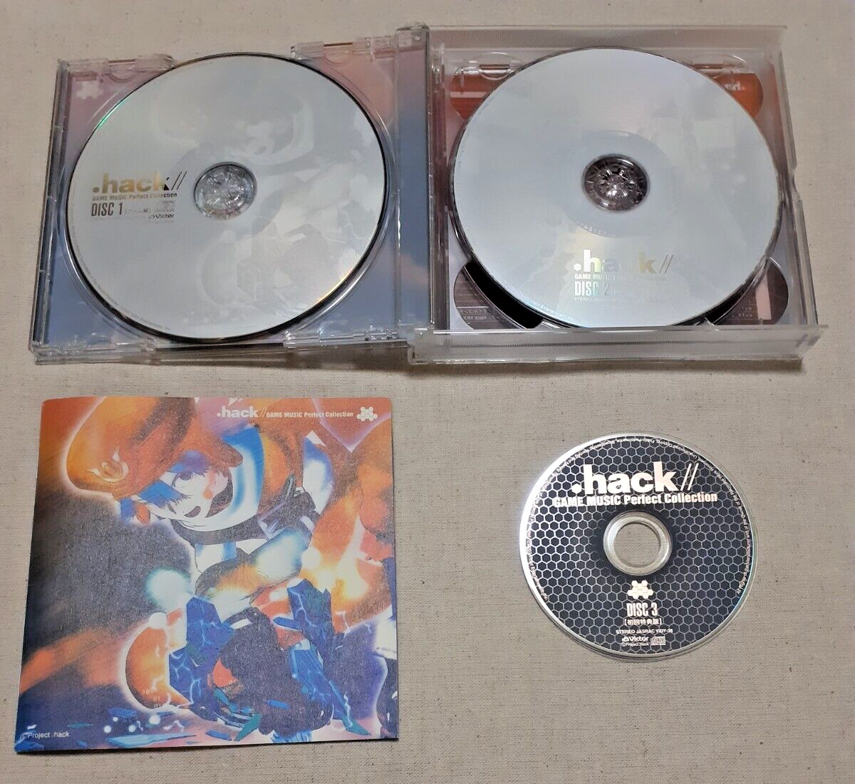 hack GAME MUSIC Perfect Collection Limited Edition 2CD + hack GAME MUSIC Perfect Collection Limited Edition 2CD +