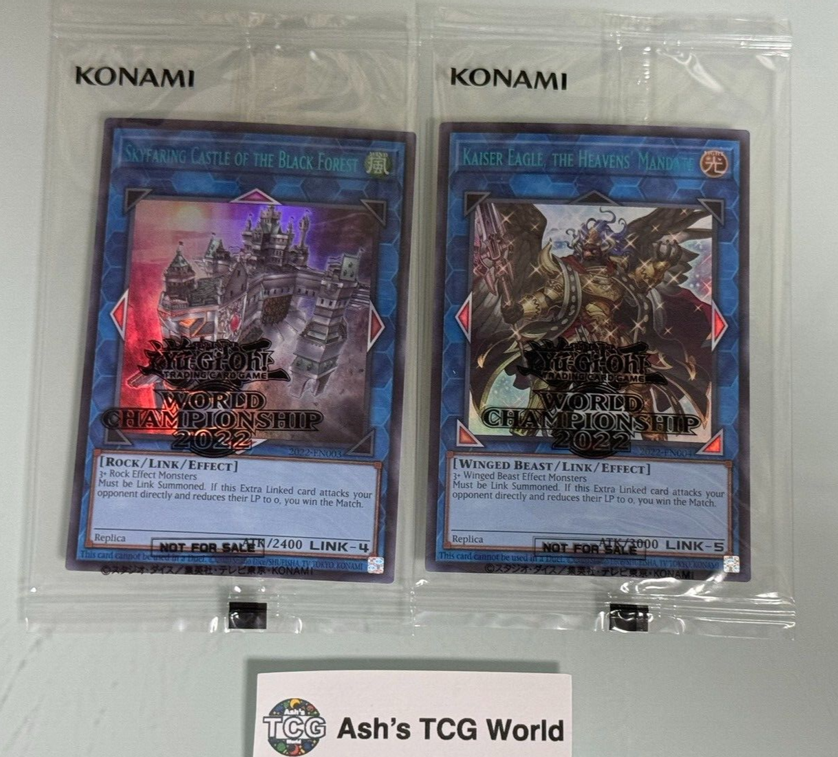 Yugioh Skyfaring Castle of the Black Forest Kaiser Eagle the