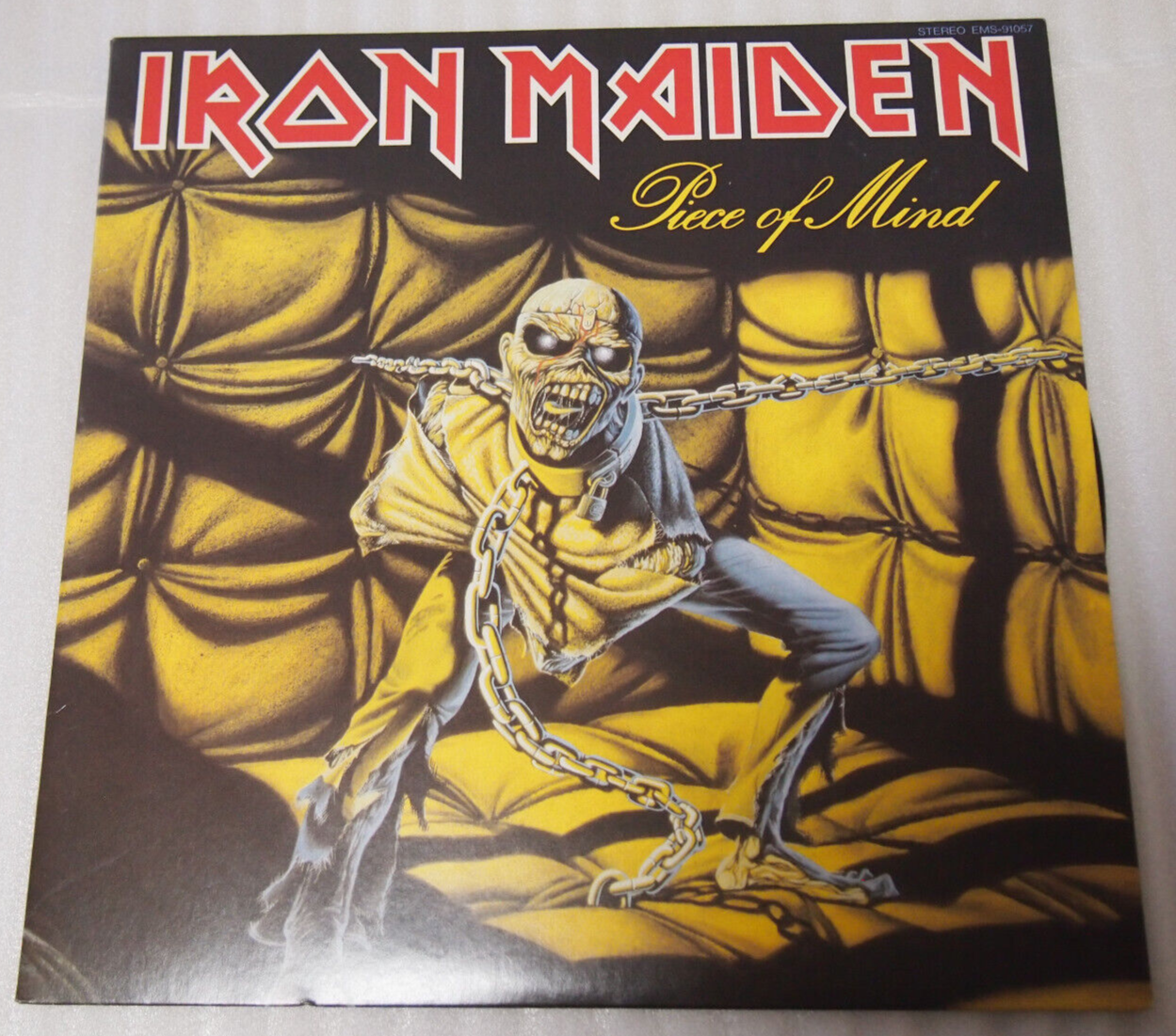 s*a様 IRON MAIDEN / Piece of Mind IRON MAIDEN Piece of Mind EMI EMS-91057 VINYL LP Stereo | eBay