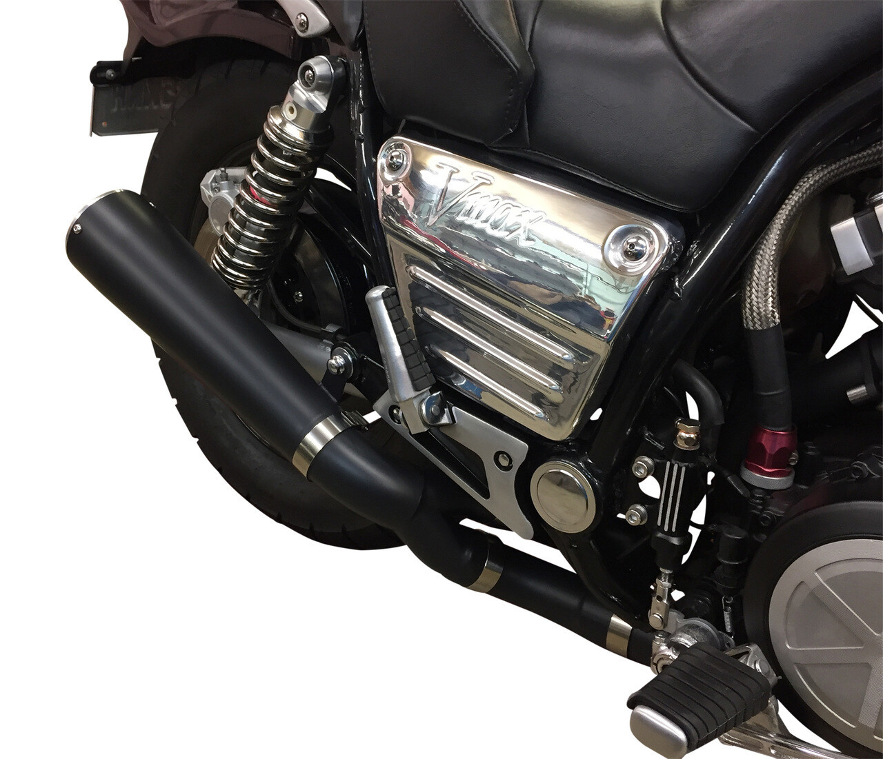 Yamaha Vmax VMX12 Full Exhaust DragStar 4-2-1 w/ Megaphone Yamaha Vmax VMX12 Full Exhaust DragStar 4-2-1 w/ Megaphone