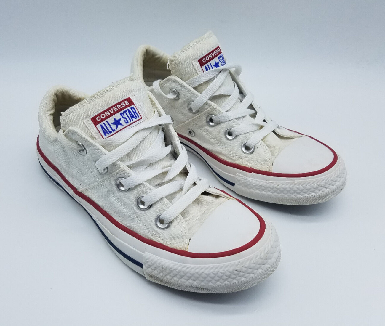 Ladies white converse size 6 shop
