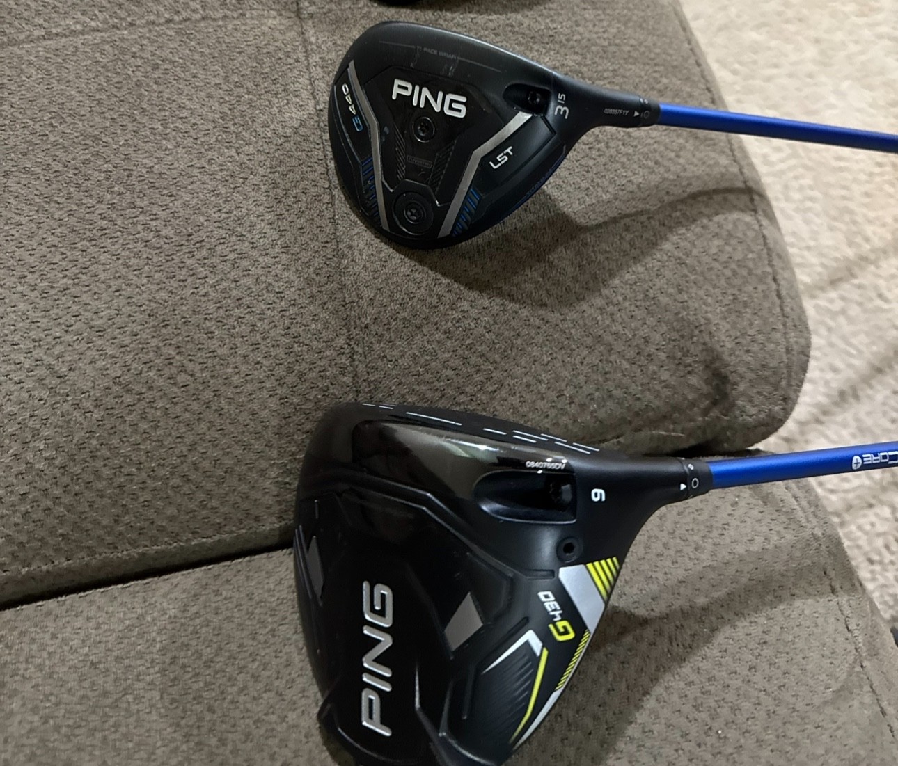 Ping G430 Lst 9 driver/ G440 Lst 3 Wood Ventus Blue Velocore