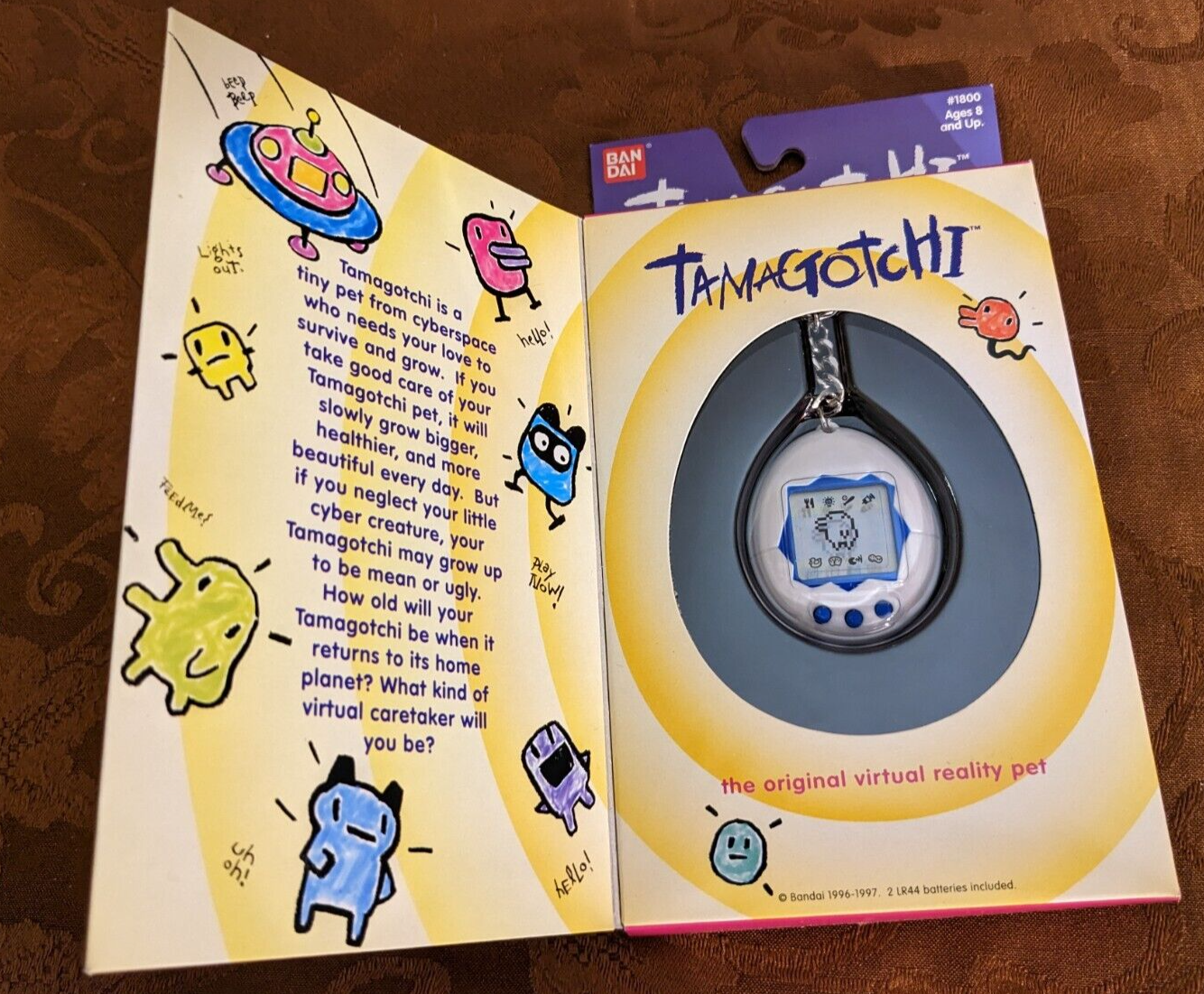 BANDAI TAMAGOTCHI 1997年製 First Generation 1997 Bandai Tamagotchi • Orange • Virtual