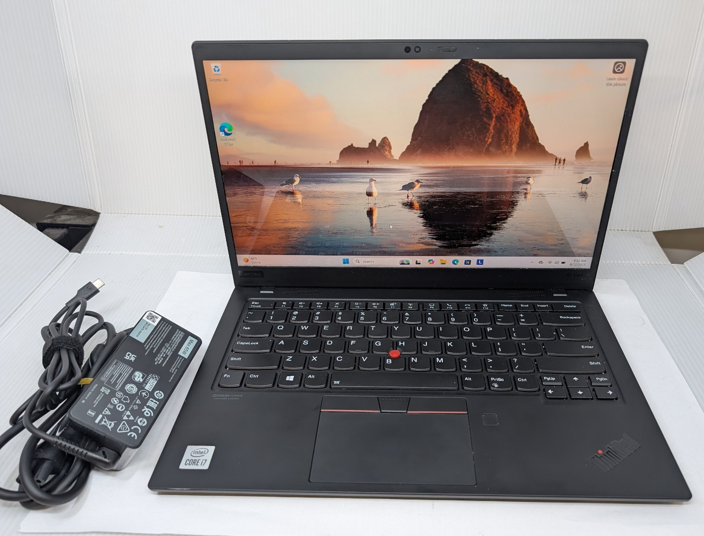 Lenovo ThinkPad X1 Carbon 8th gen 4K i7-10510U 1.80GHz 16GB