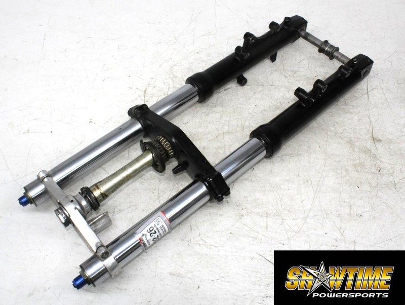 98-99 KAWASAKI NINJA ZX9R FRONT FORKS TRIPLE TREE CLAMP FORK