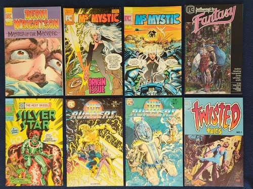 PACIFIC COAST COMICS FIRST ISSUE COLLECTION OF 6 DIFFERENT