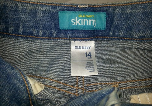Girls Old Navy Skinny Jeans Size 14 Slim