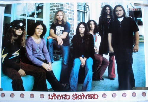 レーナードスキナード 1991 ビンテージポスター 8/31 Shoreline Lynyrd Skynyrd Vintage Concert Poster from Shoreline