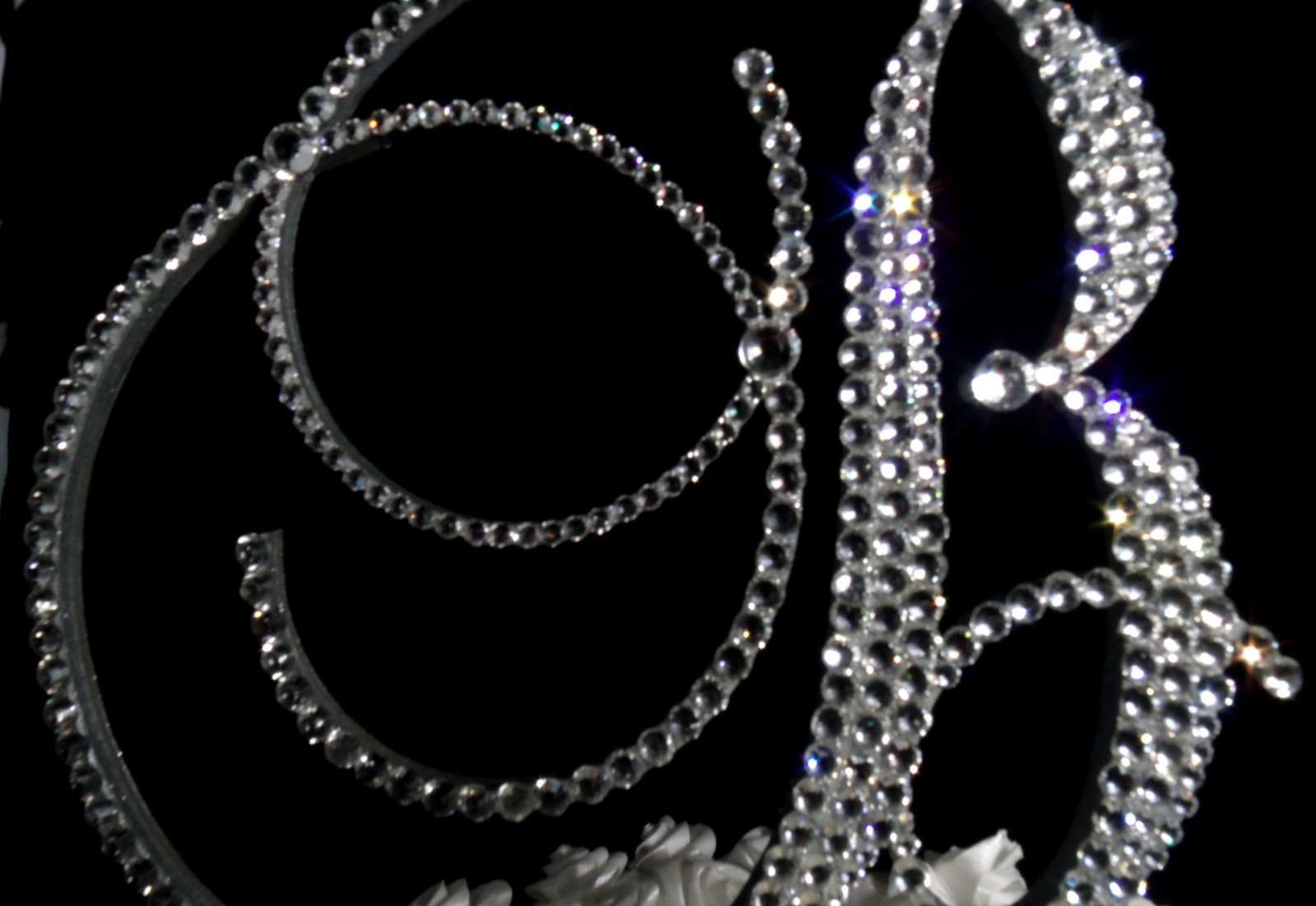 Handmade Swarovski Clear Crystals 6