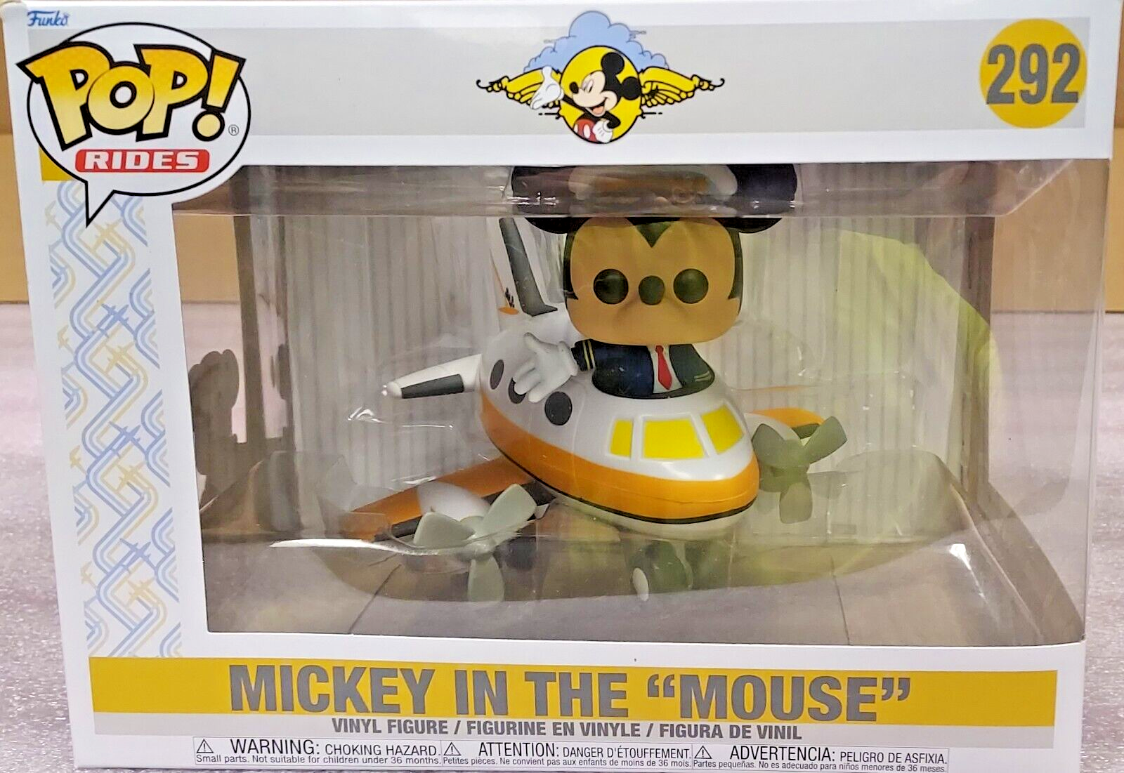 Disney - risa FUNKO POP ! RIDES #292 MICKEY IN THE 