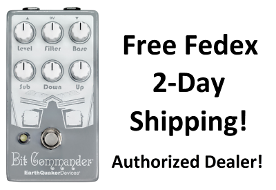 New Earthquaker Devices Bit Commander V2 Analog Octave Synth