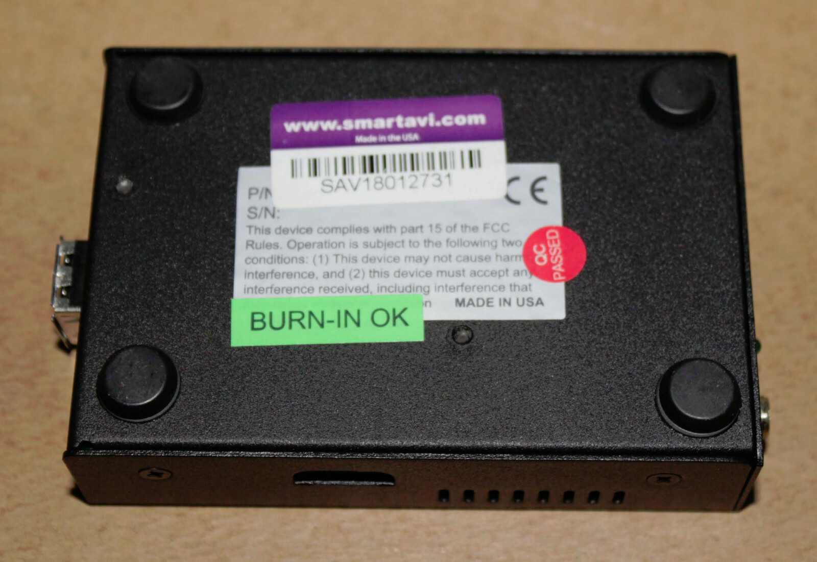 Smart AVI DigiMenu-Pro Player 8GB Flash HD Digital Menu Signage AP-DMP-8GS