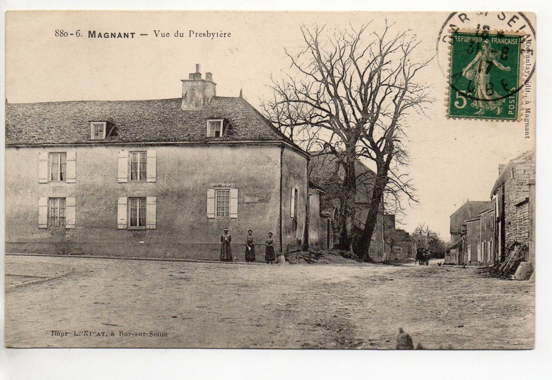 Magnant   Aube Cpa 10 Le Presbytere