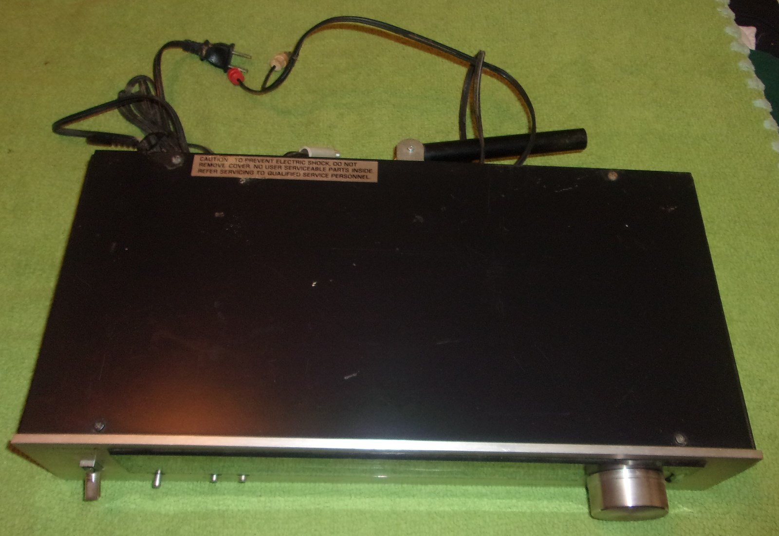 vintage Toshiba tuner Model NO ST-335 tested collectible display rare