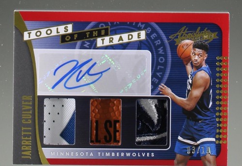 2019-20 Panini Absolute Memorabilia - Jarrett Culver #TT3-JCV