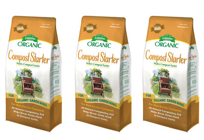 Espoma  Compost Starter, All-Natural/Organic Composting Aid, 4lb Bags, 3 Pack