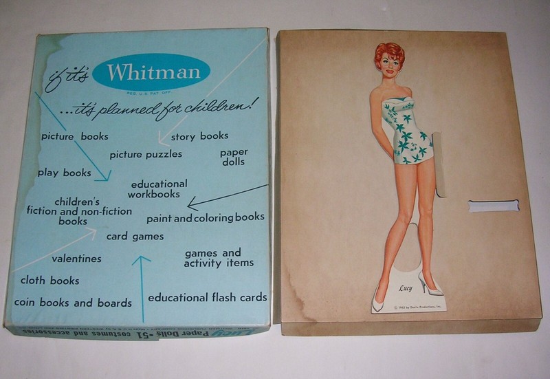 lucille ball paper dolls