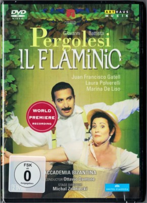 DVD PERGOLESI IL FLAMINIO Gatell Laura Polverelli Sonya Yoncheva Ottavio Dantone