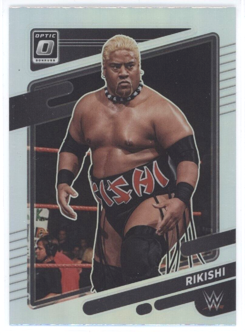 Rikishi 2022 Panini Chronicles WWE Donruss Optic Silver