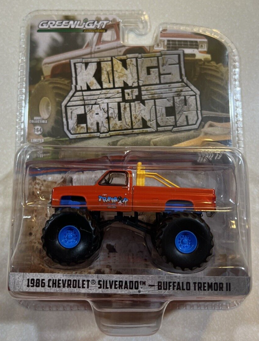 NEW 2024Greenlight Kings Of Crunch 86 CHEVROLET SILVERADO NEW 2024Greenlight Kings Of Crunch 86 CHEVROLET SILVERADO