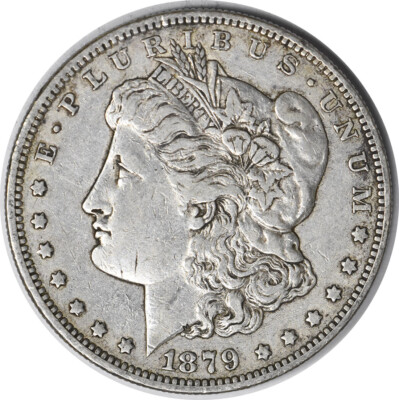 windy レガースＬ 1879-S VAM 23 Morgan Silver Dollar Reverse of 1878 EF