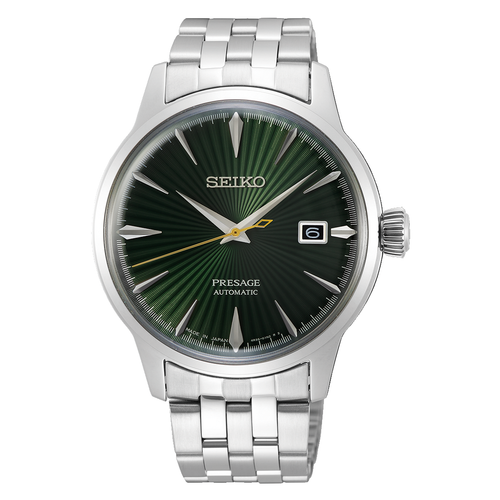 Pre-owned Seiko Presgae Cocktailtime Series "mockingbird" Automatic Watch Srpe15j1 Usus
