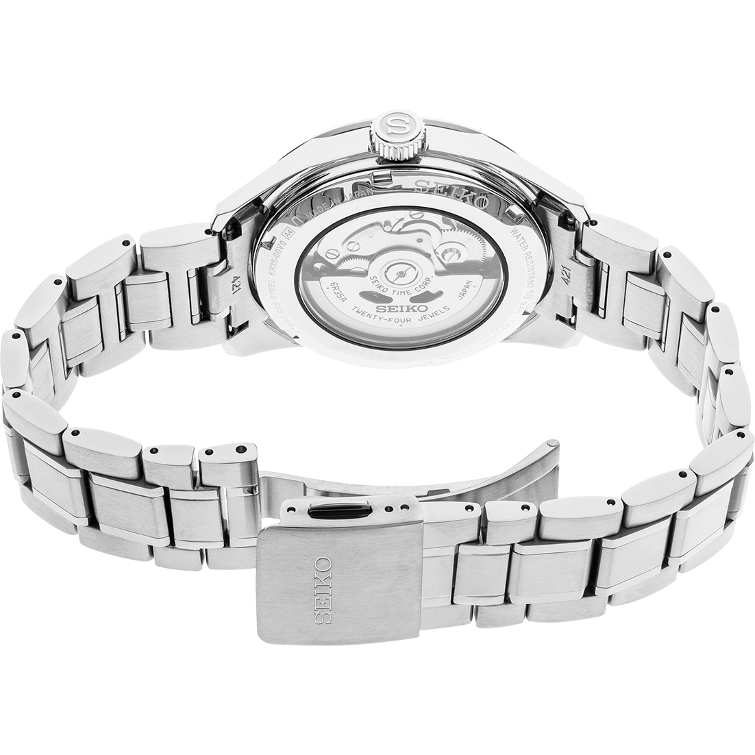 Pre-owned Seiko Presage Sharp Edged Series Men's Watch Spb167