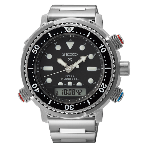 Pre-owned Seiko Snj033p1 Solar Mens Watch + Worldwide Warranty Usus
