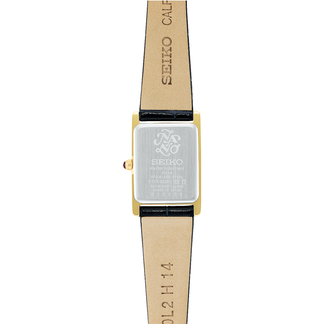 Pre-owned Seiko Selection Stpr070 Nano Universe Special Edition Solar Watch Leather Band