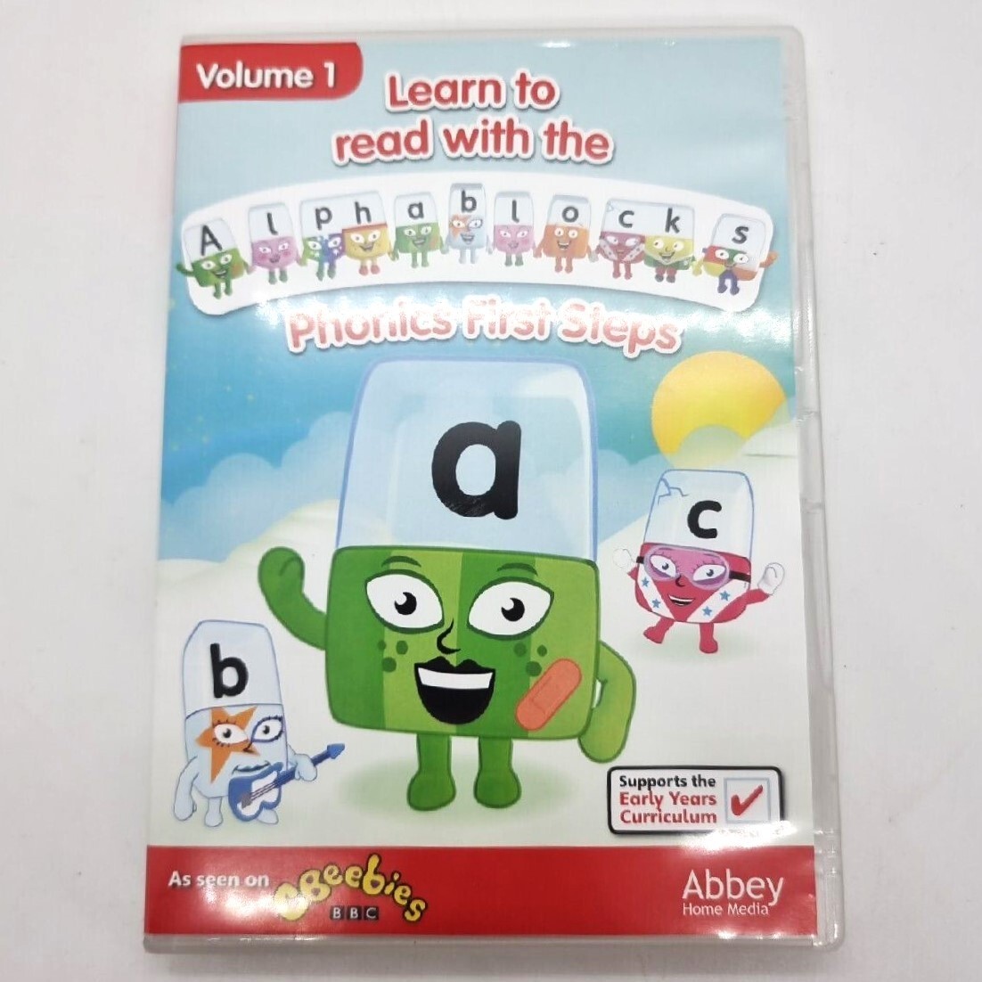Alphablocks アルファブロックス DVD4枚セット Learn to read with the ALPHABLOCKS Phonics First Step