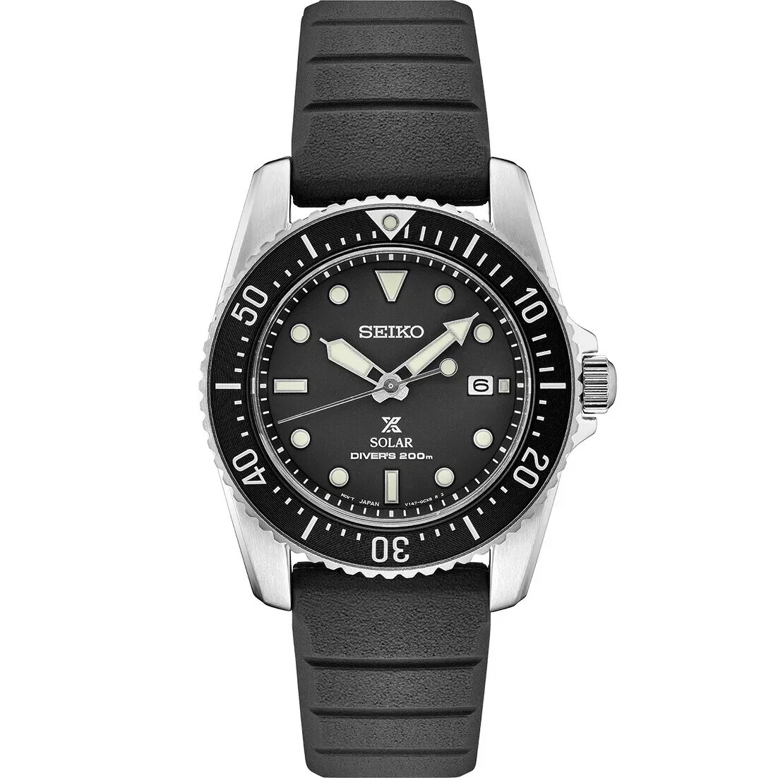 Pre-owned Seiko Sne573 Prospex Men's 38mm Solar Powered Dive Watch