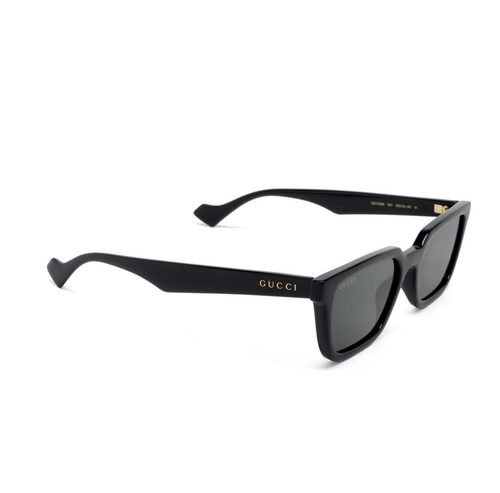 Pre-owned Gucci Gg1539s-001 Black Sunglasses In Gray