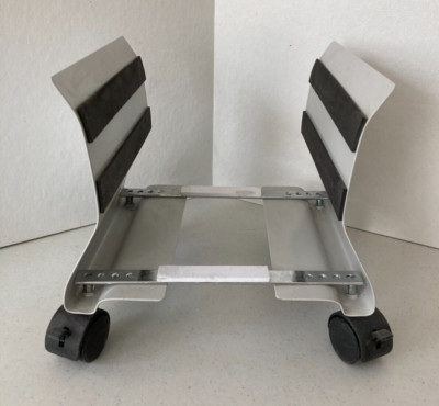 Fellowes Premium Steel Desktop Computer CPU Stand  6''- 9'' with Wheels
