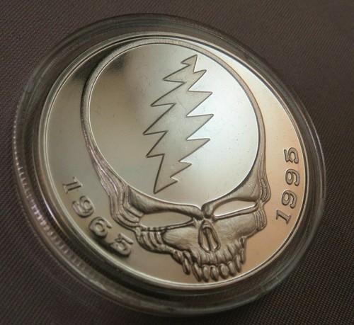 希少 Grateful Dead Fine Silver Coin 純銀 コイン 希少 Grateful Dead Fine Silver Coin 純銀 コイン コレクション