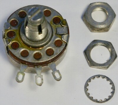SPECTROL PRECISION POTENTIOMETER 10 TURN 1K BUSHING MOUNT SALE IS FOR 2EA.