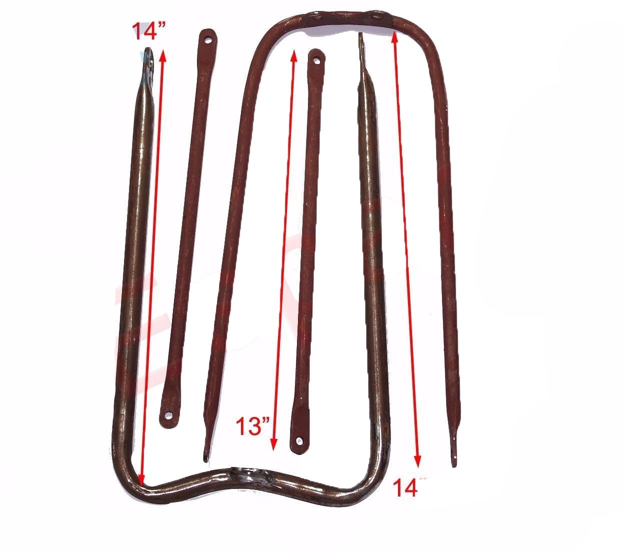 Front Mudguard Fender Stay Raw Bare Metal Fits Vintage BMW R71 