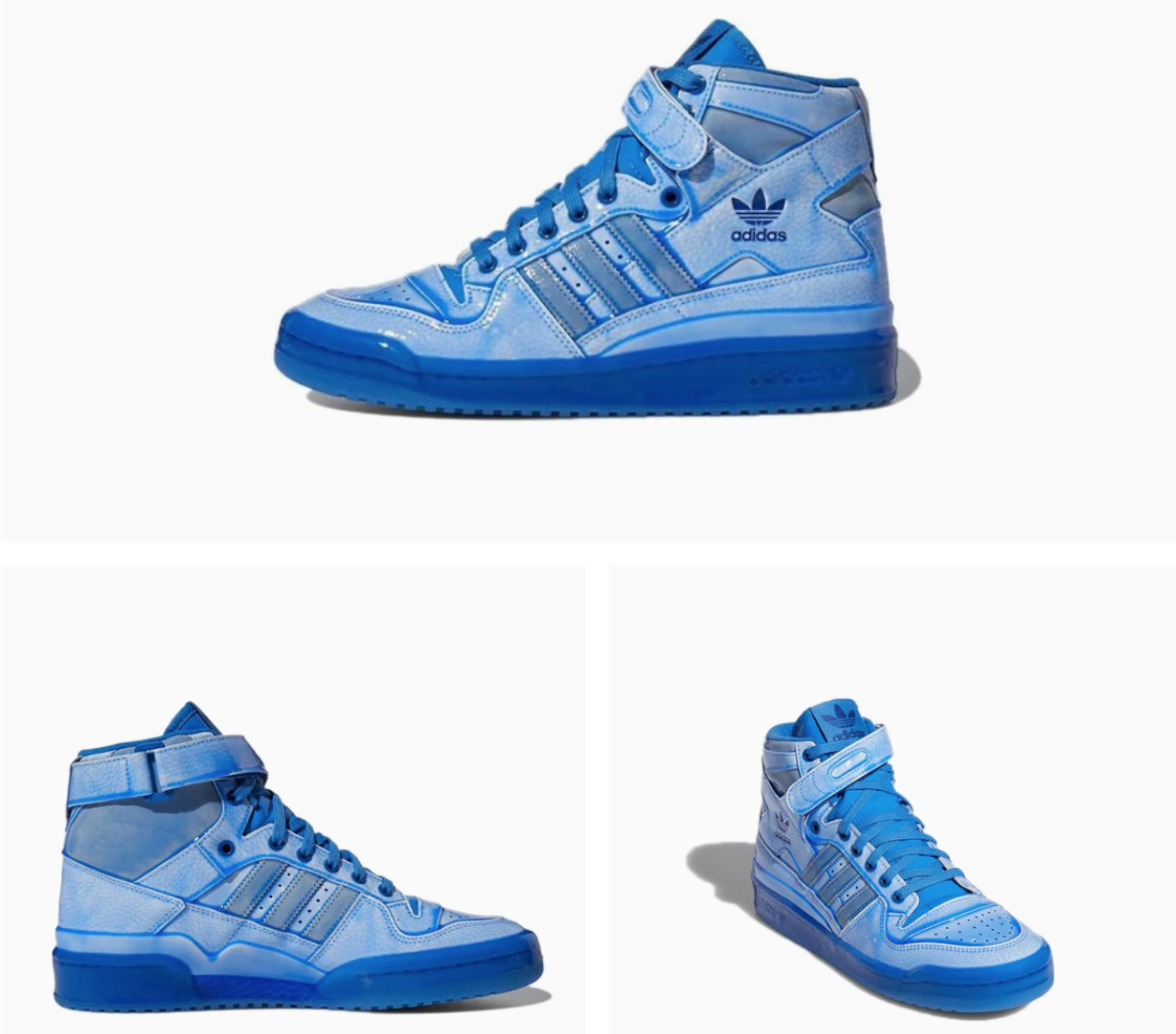 NEW Men's Jeremy Scott X Adidas Forum Hi Dipped Shoes Boots