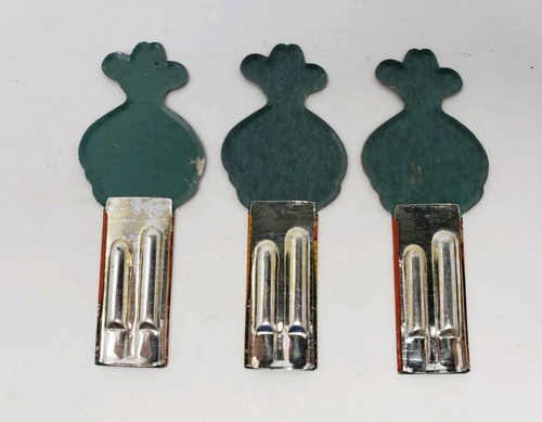 Vintage 1950s Japan Tin Litho Cowboy Whistle Set of Three - New Old Stock