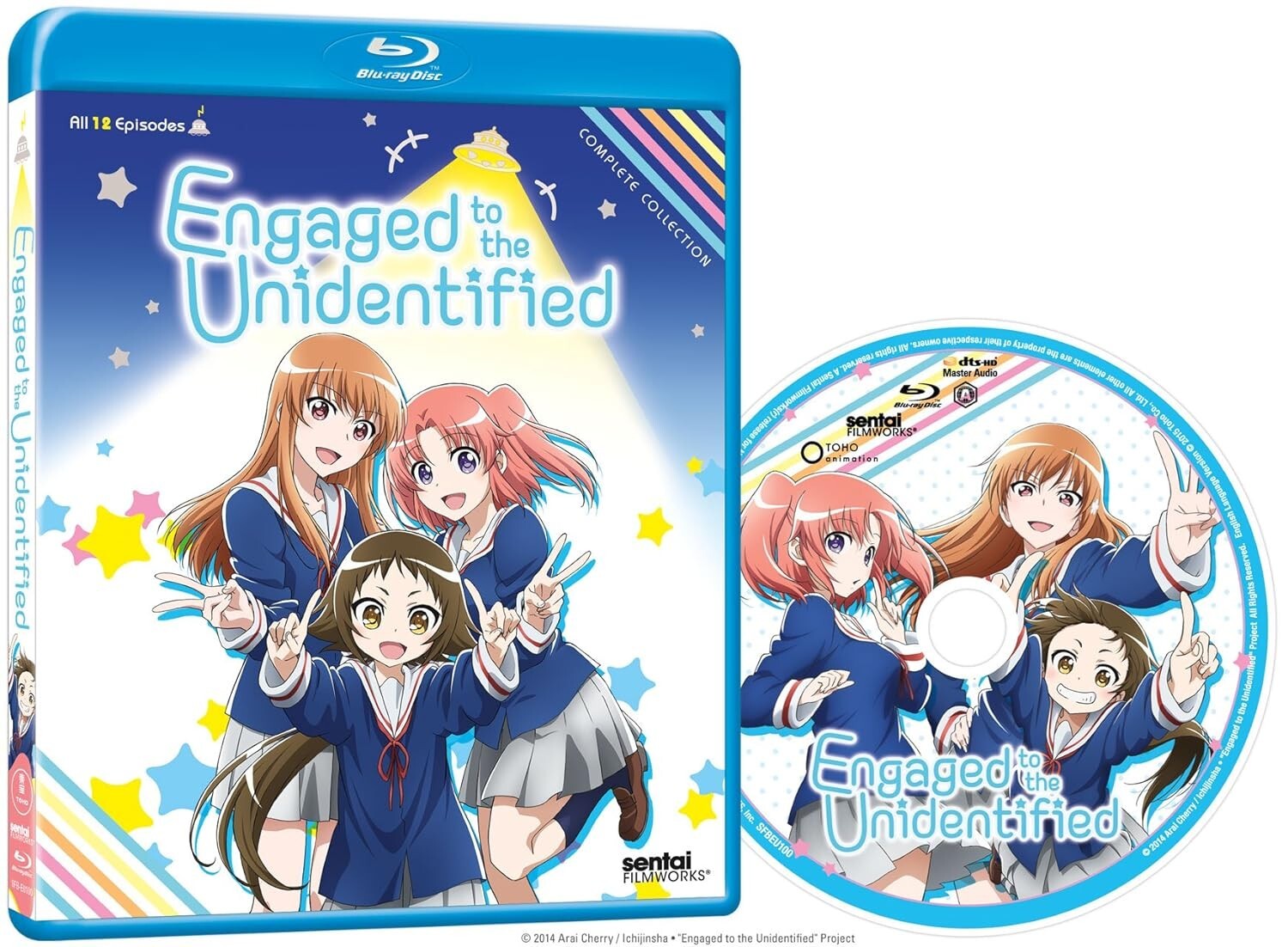 Engaged to the Unidentified Anime Collection (2014) Blu-ray