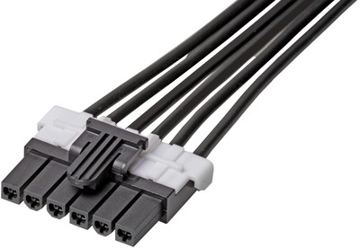 1Pc Molex - 145135-0603 - Cable Assembly, Mini-Fit Tpa2 6 Position Receptacle,