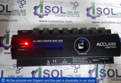 Acclaim Lighting AL-NET-DMX8-WM-ISO Drive Power Supply ALNETDMX8WMISO