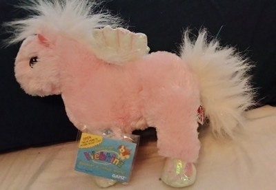 Webkinz Retired Pink Pegasus with Code!