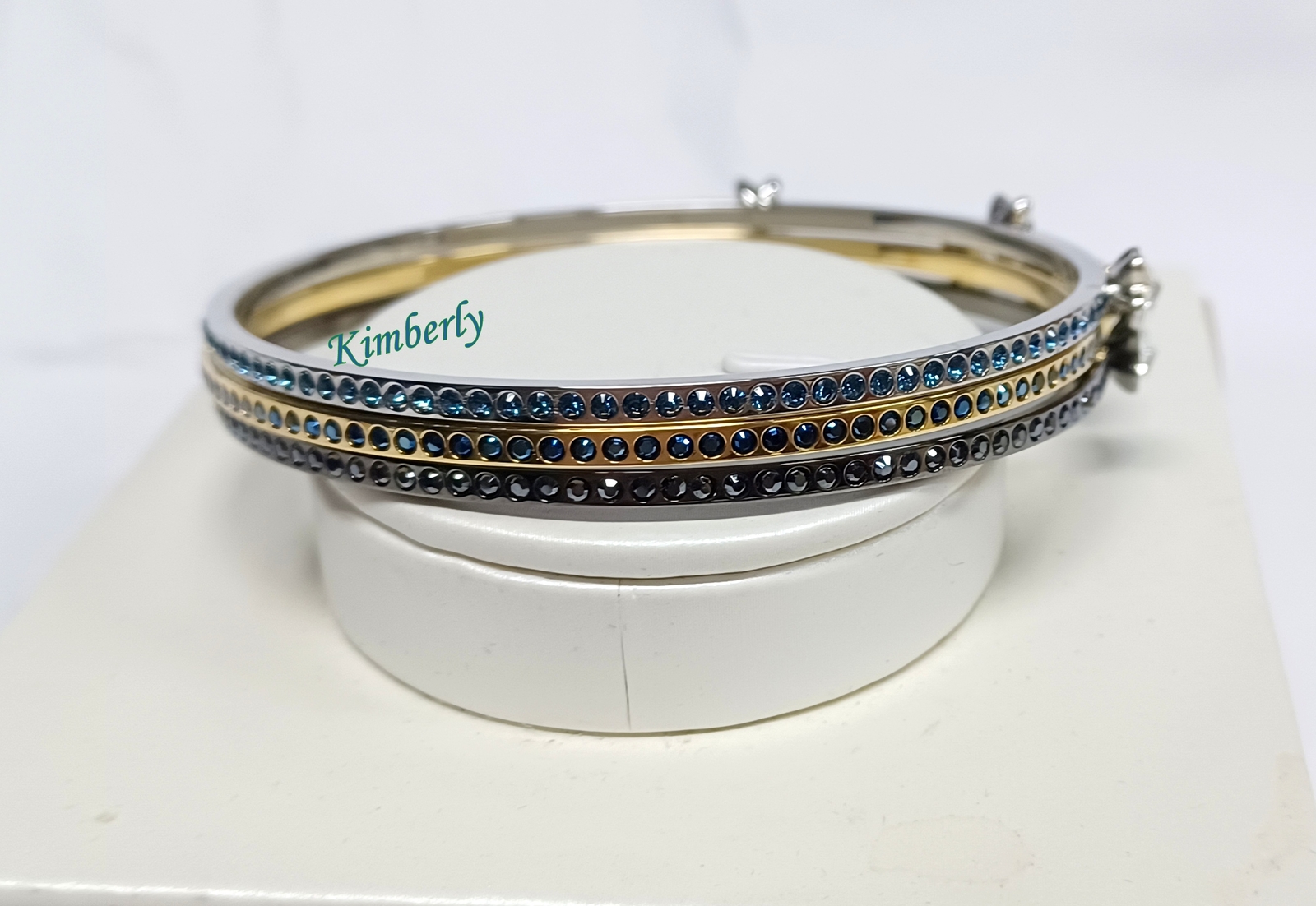 Swarovski Sultan Bangle-3pcs Set Star Multicolor Crystal