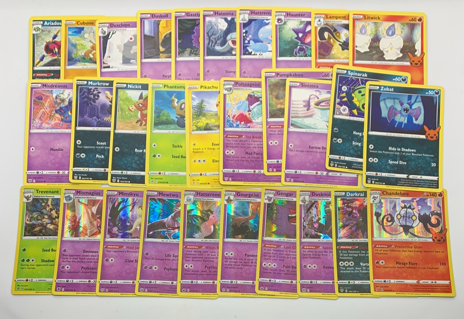 POKEMON TCG Trick or Trade Halloween 2022 You Pick Choose