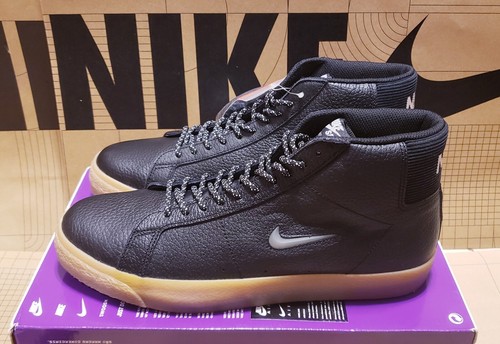 Nike Size 10.5 Men's SB Zoom Blazer Mid Premium MPR BLACK Nike Size 10.5 Men's SB Zoom Blazer Mid Premium MPR BLACK