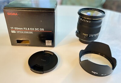 Sigma 17-50mm f2.8 EX DC OS  HSM Nikon Lens